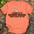 My Bearded Dragon Thinks About Me Too - Heather Orange