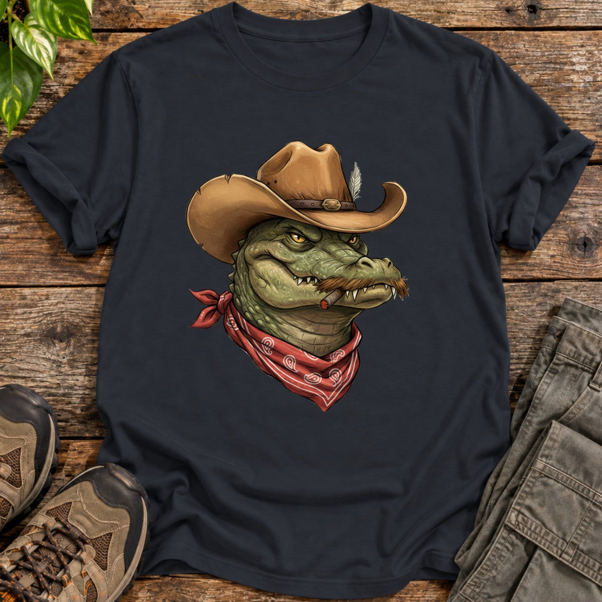 The Gatorfather Shirt - Black