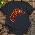 Halloween Chameleon Witch T-Shirt - Black