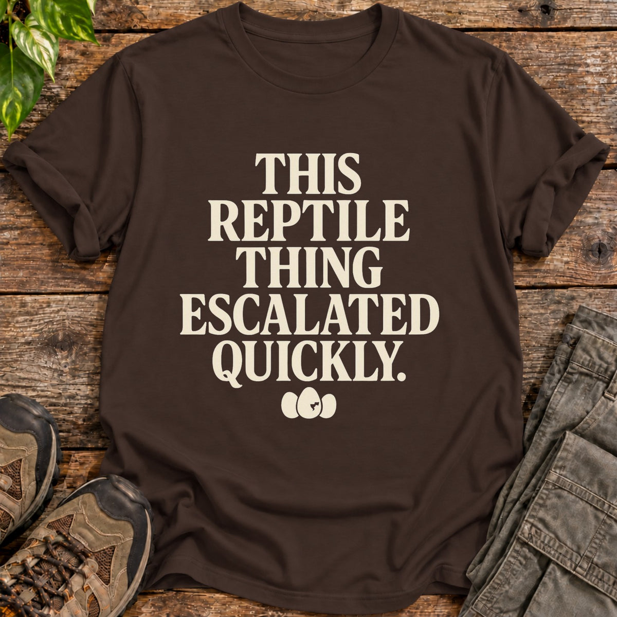 Reptile Thing Escalated Quickly Black - Dark Chocolate