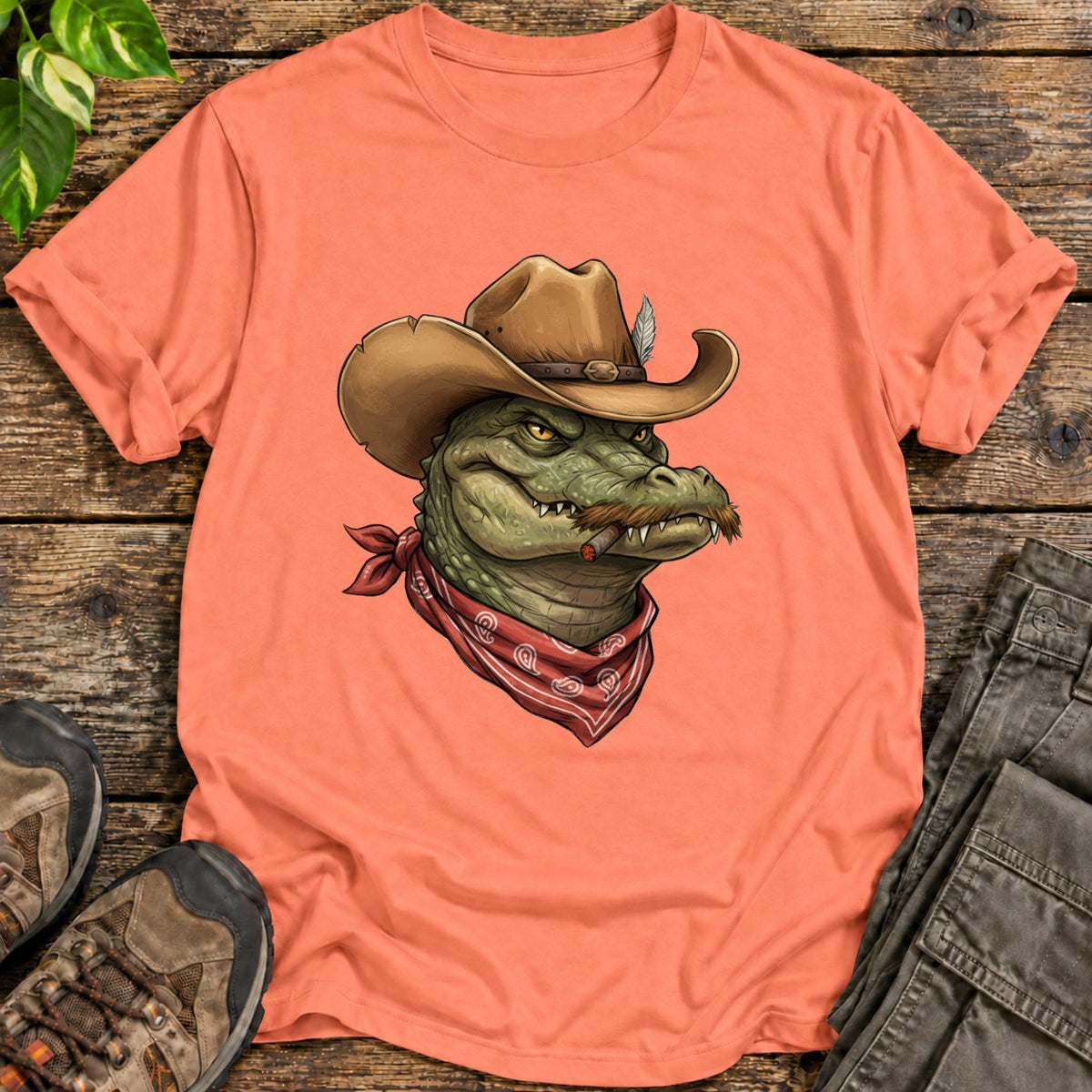The Gatorfather Shirt - Heather Orange
