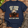Just Looking Leopard Gecko T-Shirt - Navy
