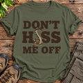 Don’t Hiss Me Off Classic Snake T-Shirt - Military Green