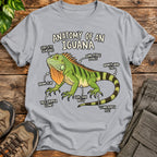Anatomy of an Iguana T-Shirt - Sport Grey