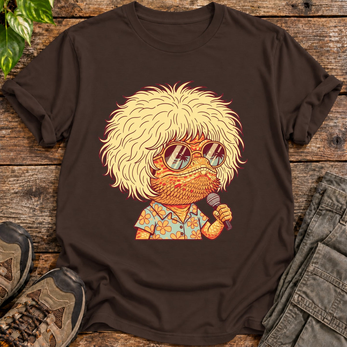 Beardie Bob Shirt - Dark Chocolate