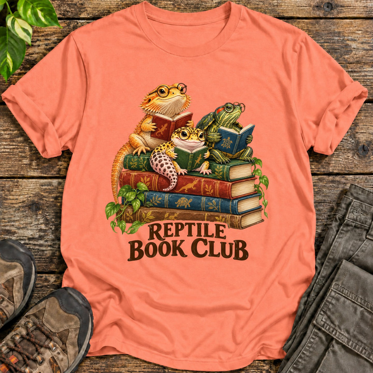 Reptile Book Club - Heather Orange