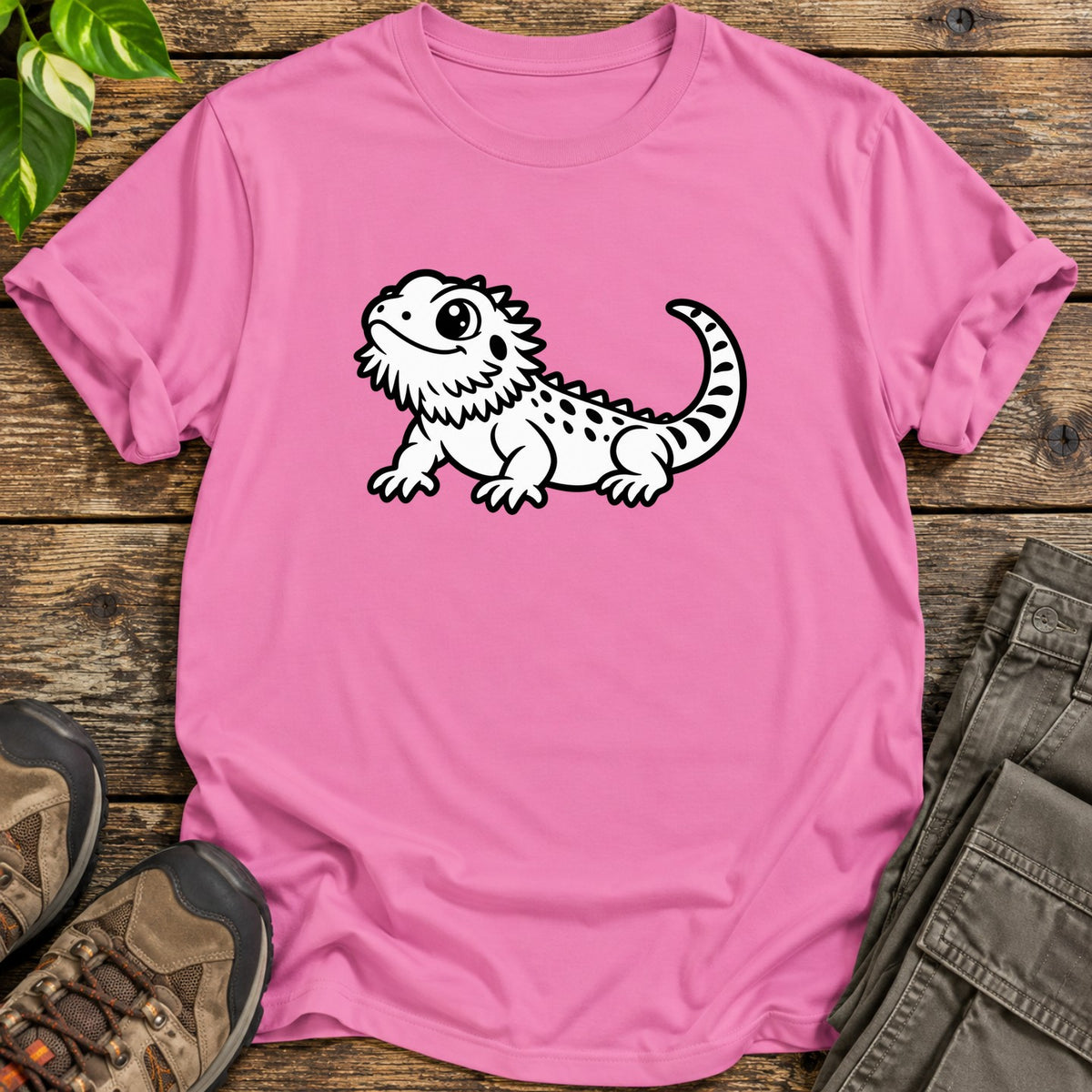 Cute Bearded Dragon T-Shirt - Azalea
