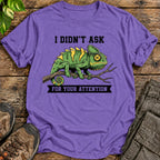 Chameleon Attitude T-Shirt - Heather Purple