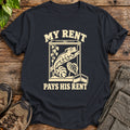 My Rent Pays His Rent T-Shirt - Black