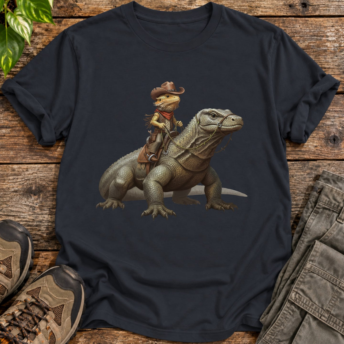 Reptile Wrangler Shirt - Black