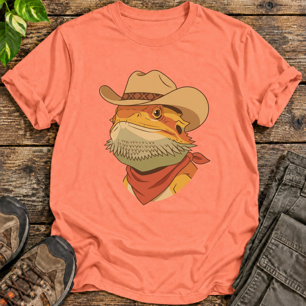 Cowboy Bearded Dragon T-Shirt