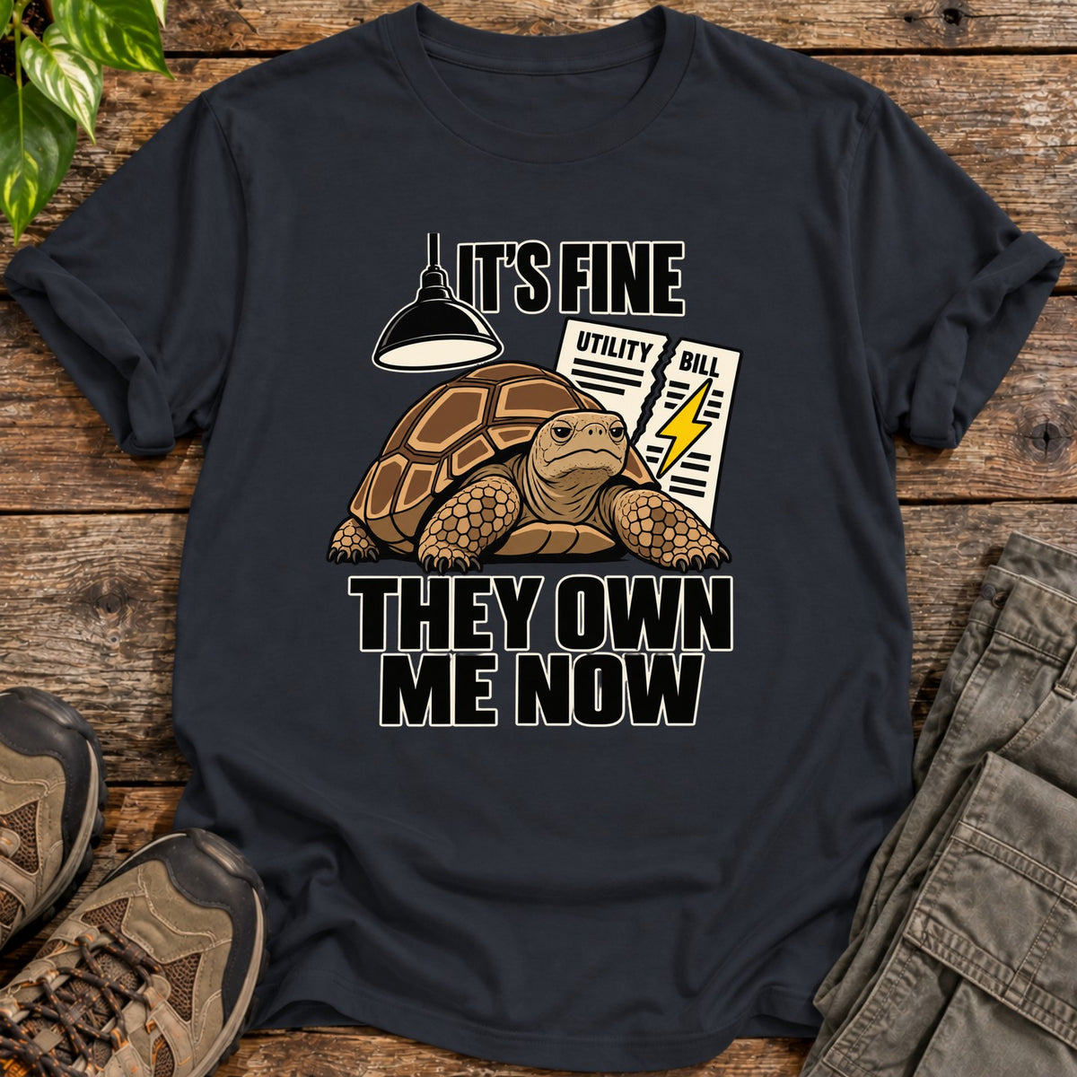 They Own Me Now T-Shirt - Black
