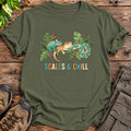 Scales & Chill Shirt - Military Green