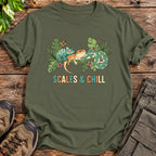 Scales & Chill Shirt - Military Green