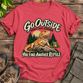 Go Outside T-Shirt - Heather Red