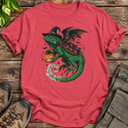 Halloween Witch Iguana T-Shirt - Heather Red