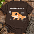 Anatomy of Creastie Shirt - Dark Chocolate