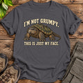 Resting Turtle Face T-Shirt - Charcoal