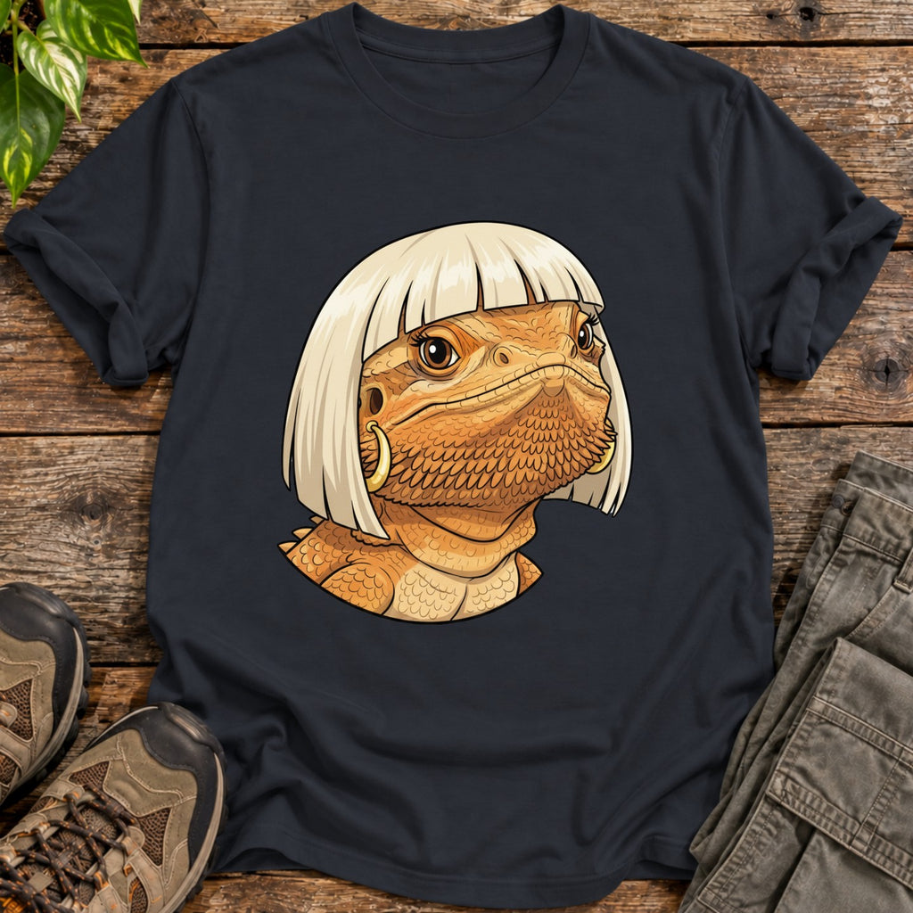 Fancy Bearded Dragon Shirt - Black