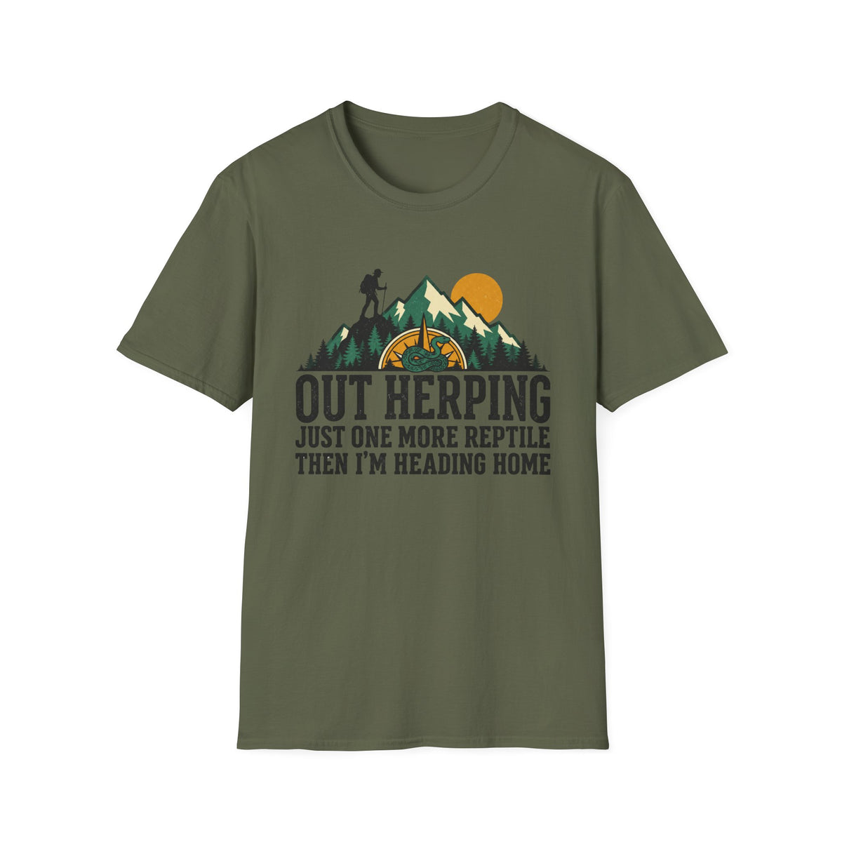 Out Herping Reptile Society T-Shirt