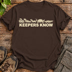 Reptile Keepers Know T-Shirt - Dark Chocolate