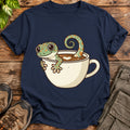 Espresso Gecko T-Shirt - Navy