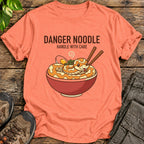 Danger Noodle Boa Constrictor T-Shirt - Heather Orange