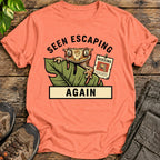 Escaping Crested Gecko T-Shirt - Heather Orange