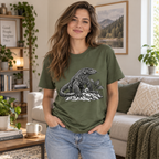 Vintage Komodo Dragon Art T-Shirt