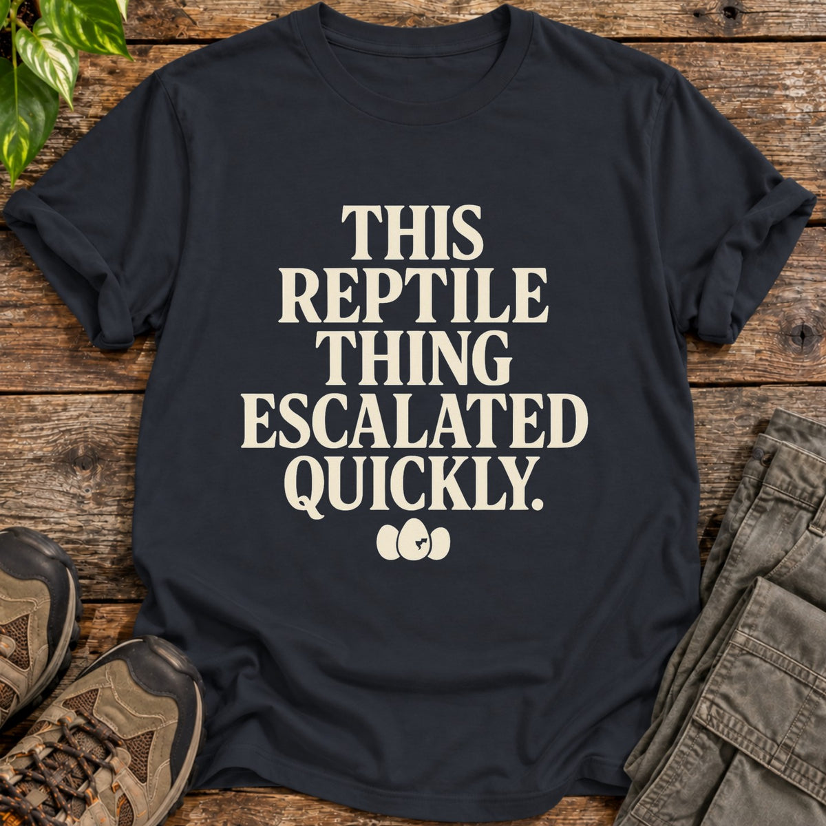 Reptile Thing Escalated Quickly Black - Black
