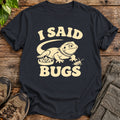 Bug Seeker Bearded Dragon T-Shirt - Black