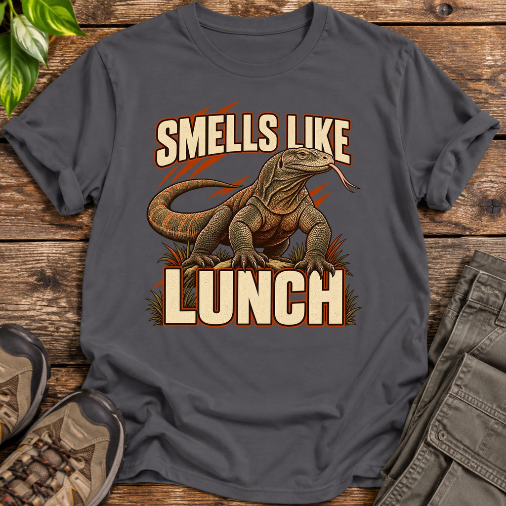 Komodo Lunch Radar T-Shirt - Charcoal