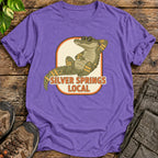 Silver Springs Local Alligator T-Shirt - Heather Purple