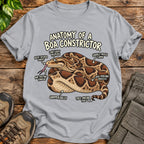 Anatomy of a Boa Constrictor T-Shirt - Sport Grey