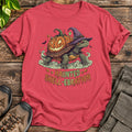 Haunted Shell Ebration Halloween Tortoise T-Shirt - Heather Red