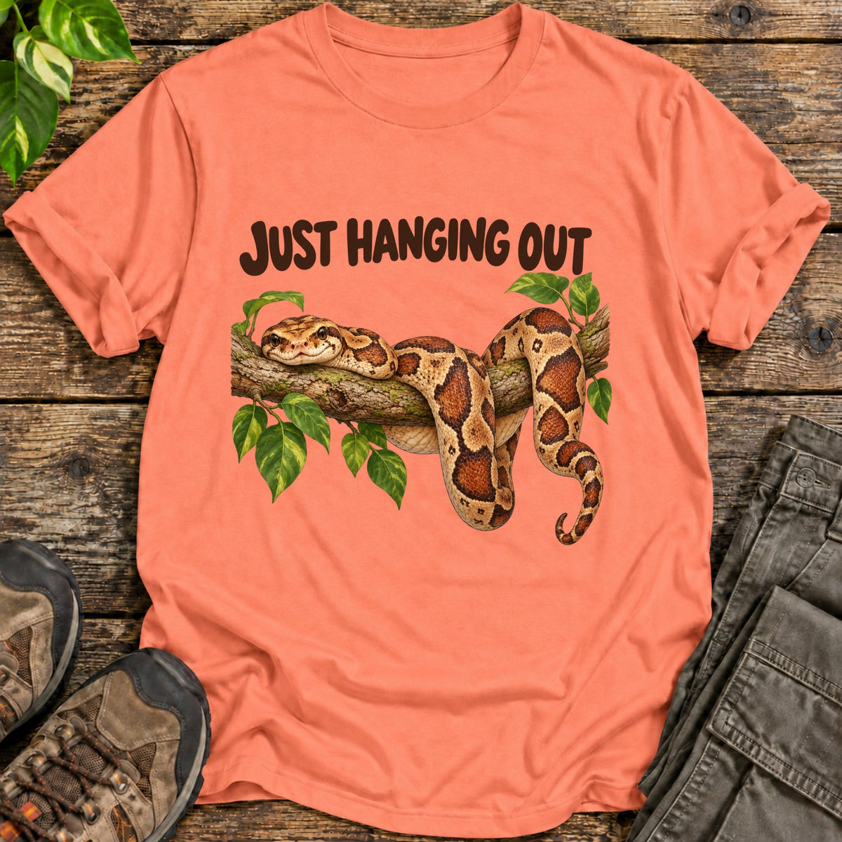 Just Hanging Out - Heather Orange