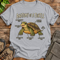 Anatomy of a Turtle T-Shirt - Sport Grey