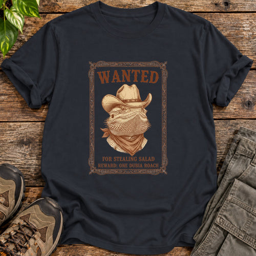 Bearded Dragon Outlaw Shirt - Black