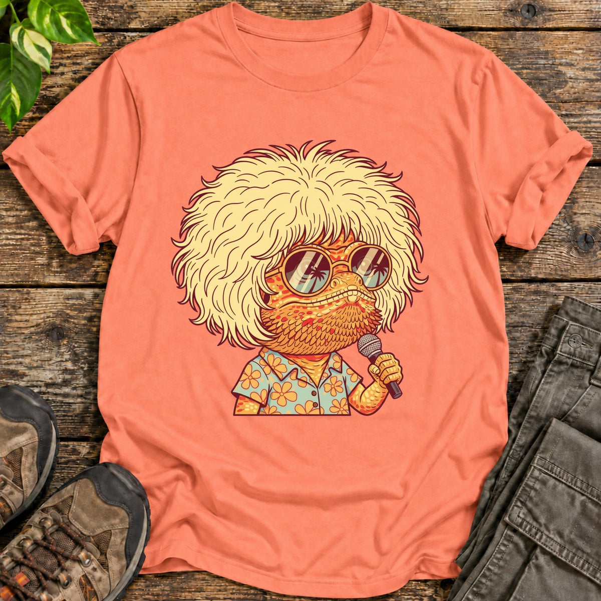 Beardie Bob Shirt - Heather Orange