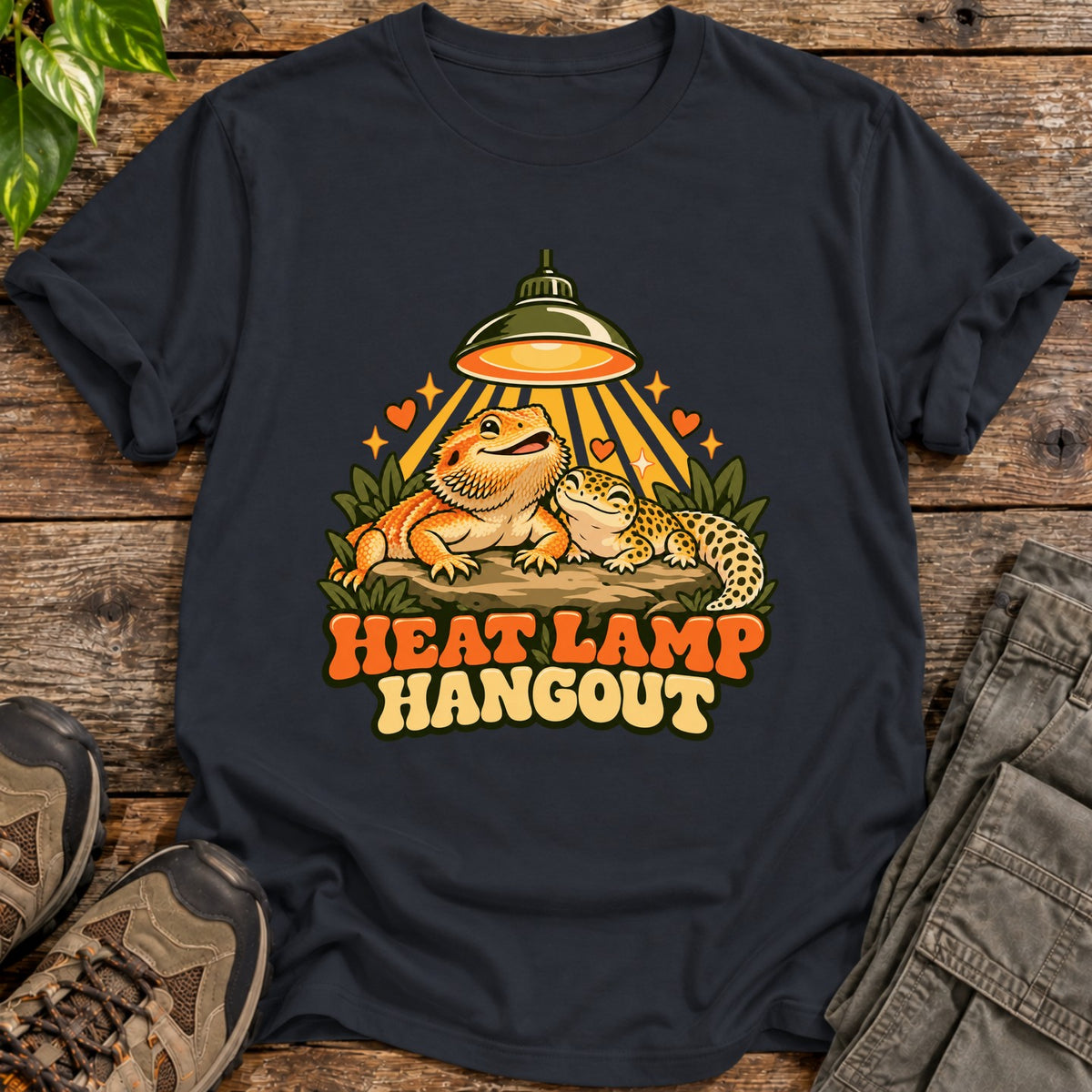 Reptile Hangout Shirt - Black