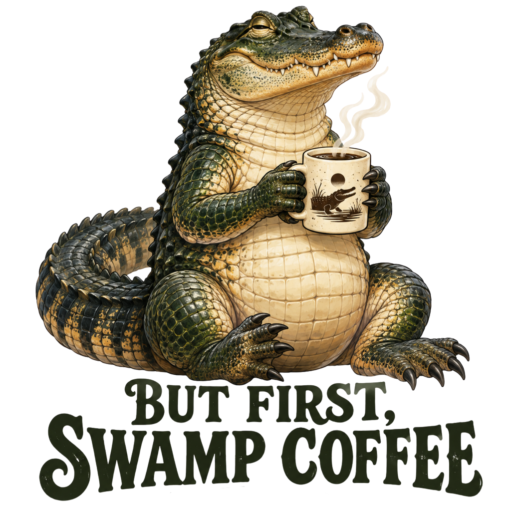 Swamp Coffee Shirt design