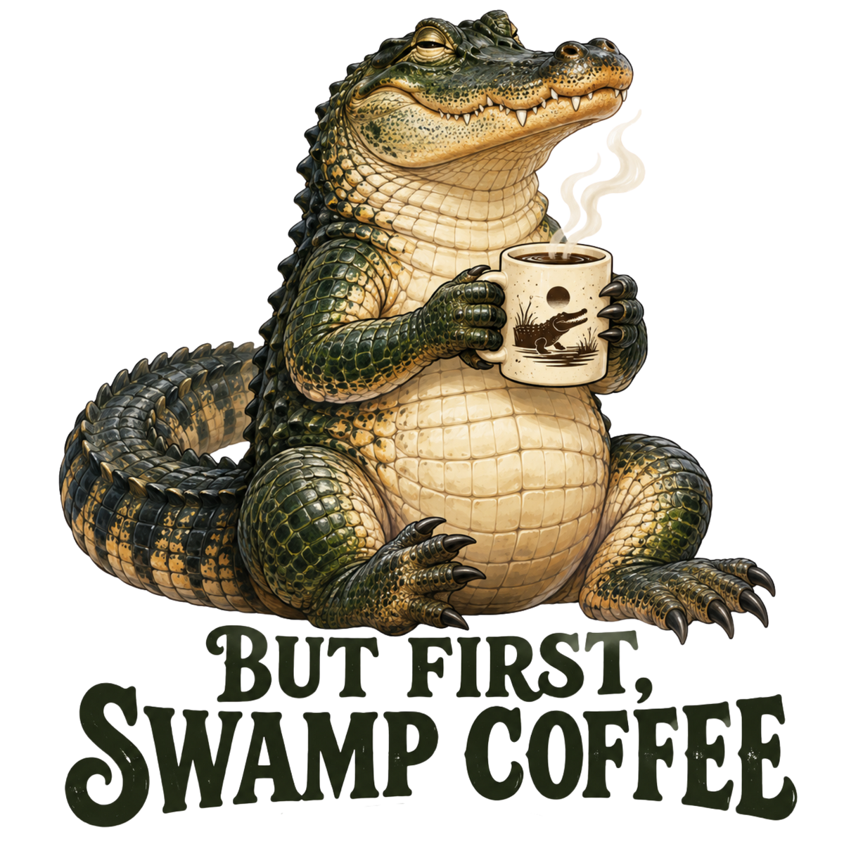 Swamp Coffee Shirt design
