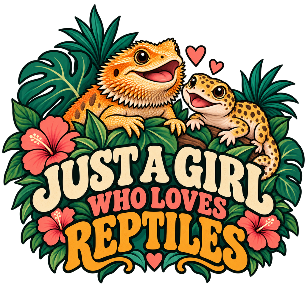 Tropical Reptile Love Shirt design