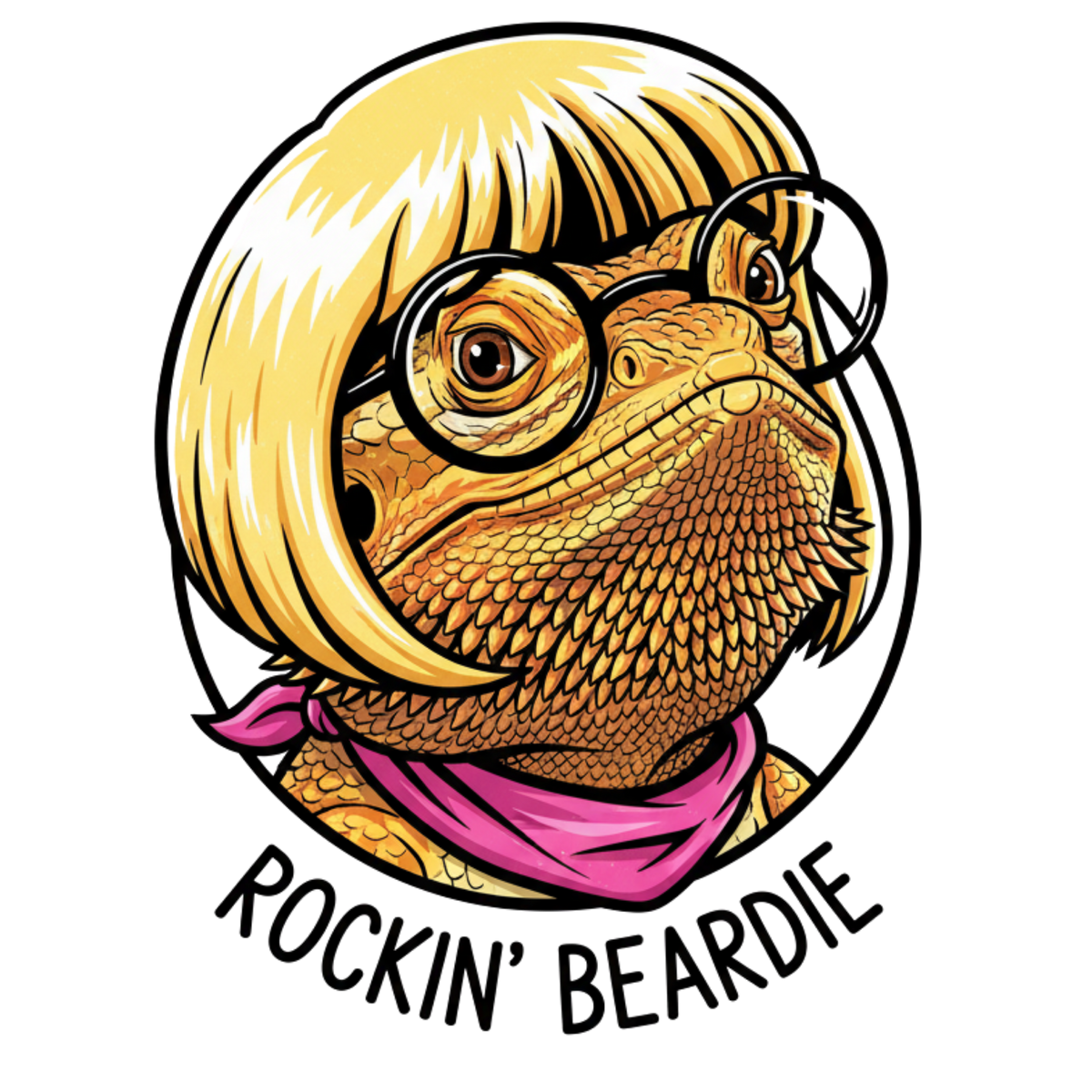 Rockin Beardie Shirt design
