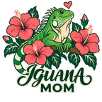 Iguana Mom Shirt design