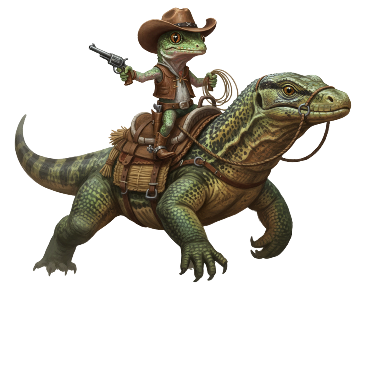 The Wild West Wrangler Shirt design